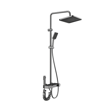 New Digital Display Rainfall Bathroom Shower Faucet Set