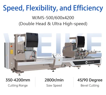 WEIKE CNC Aluminum Profile Cutting Machine
