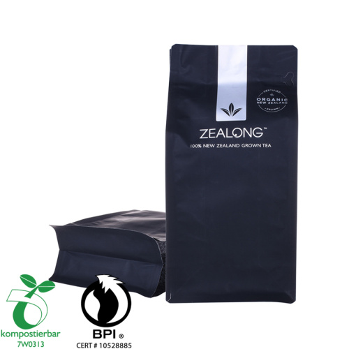 Custom Printed Industrial Compostable PLA Corn Starch Coffee Bag