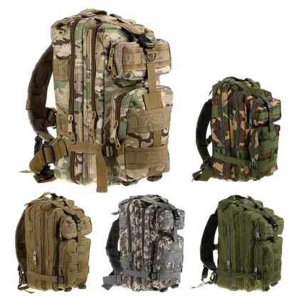 1 x 3P Camouflage Tactical Military Mountaineering Backpack bag