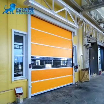 High Speed Stainless Steel Frame Pvc Fast Door