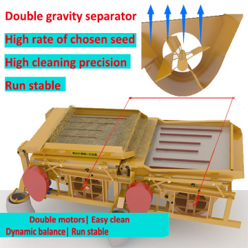 High-tech low energy consumption wheat seed cleaning machine