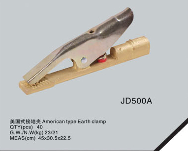 Abrazadera tipo americano de la tierra JD500A