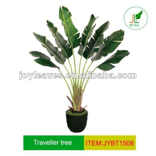 JYBT1508 Green leaves artificial banana tree