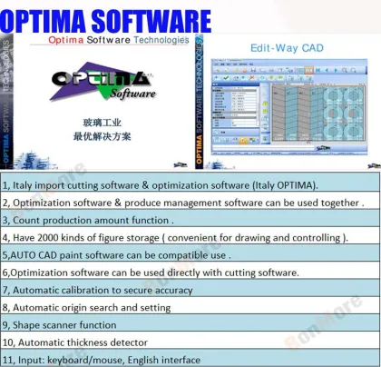 bottero glass cutting machine