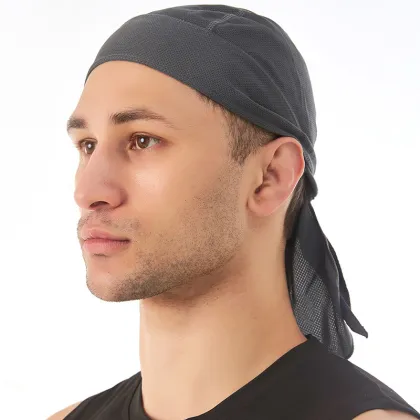 Summer Men's Quick Dry Cycling Cap Headscarf Bandana Pirate Hat Hood