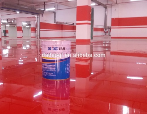 Self Leveling Resin Epoxy Top Coating Anti-wear Red Appliance Epoxy ...