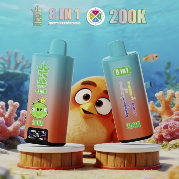 ओरिजिनल बैंग किंग 200k पफ्स 8इन1 वेप