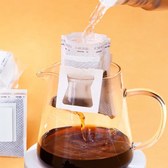 Custom PLA Coffee Paper Bag & Tea Filter Paper Bag