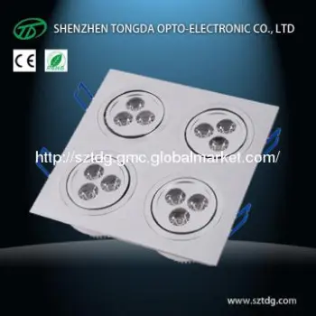 12W Square LED Ceiling LIght with High brightness