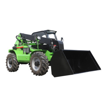 Teleskopik Forklift 3T Kapasiti 6m Lift 4x4 Wheels Rough Medan Telehandler