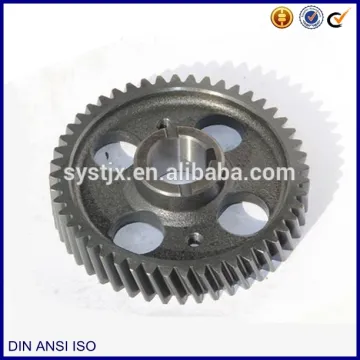 Casting steel 4 holes hub helical teeth gear