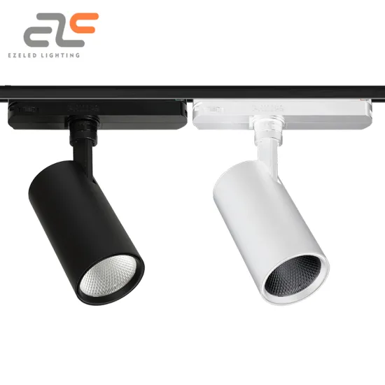 Aluminum COB LED Movable Track Lighting for Customized Commercial Offices (12W-40W)