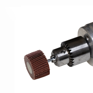 6mm 3mm Non Woven Flap Wheel with Shaft - Polishing Abrasives