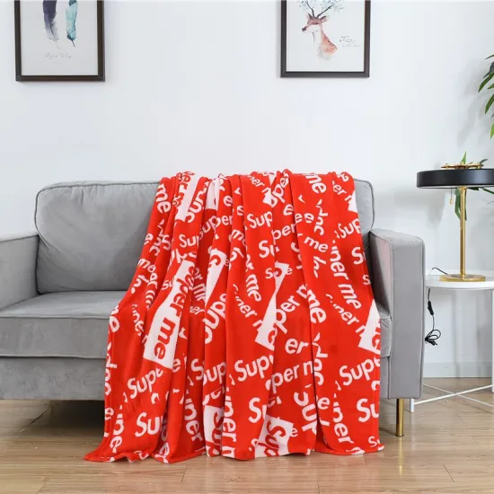 High Quality price Fashion printed Soft Throw Kids Blanket Warm flannel Coral fleece Blankets Sofa Bedding 50"*60"