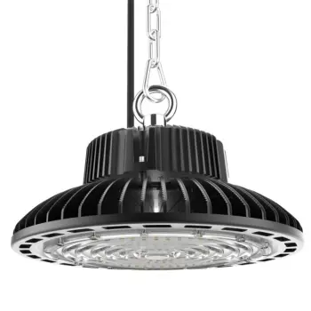 Die Cast Aluminum IP65 UFO LED High Bay Light for Industrial Warehouse and Mining - 100W to 240W