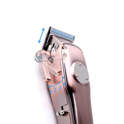 Professional Rechargeable Wireless Barber Clippers for Zero Gapped Men's Haircuts