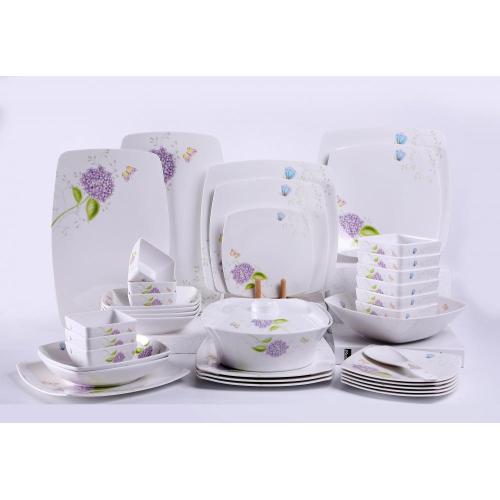 38 pcs dinnerware set for 6 person