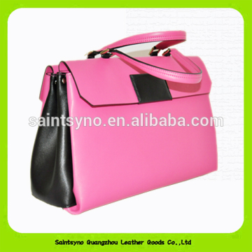 14008 Best selling ladies fashion genuine leather handbags