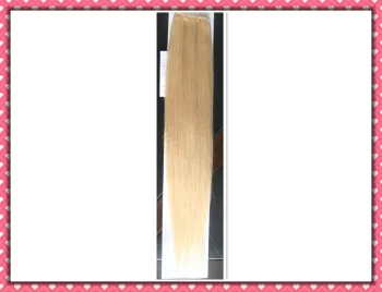 Cheap Price Quality Human Hair Weaving Silky Straight Weave 18inches Color 613 (HH-18613)