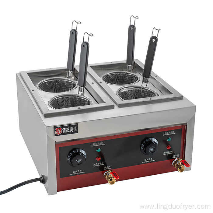 4 grids upright electric noodle cooker Commercial pasta boiler