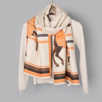 ผ้าคลุมไหล่ Pashmina สีชมพูคุณภาพสูง - SC -025 ผ้าพันคออุ่นหลายสีสำหรับผู้หญิง