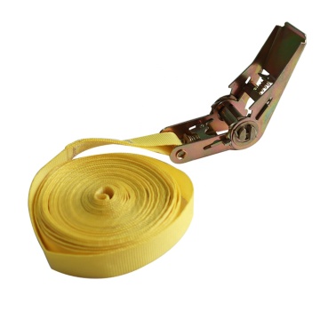 1" Ratchet tie down strap with corner protector