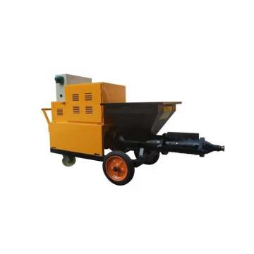 New Type Automatic Wall Plaster Machine Made in China 380V 50HZ Provided Long Lifetime 170㎡/H 1900*650*900mm 2.5㎡/H Engine 2.2KW