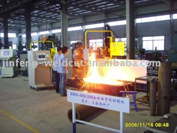 pipe cutting machine
