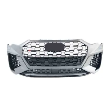 RSQ3 Front Bumper with Grill for Audi Q3 2019-2022 - High Quality PP Material Body Kit