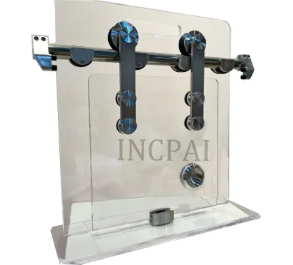 sliding door rollars zinc alloy barn door hardware