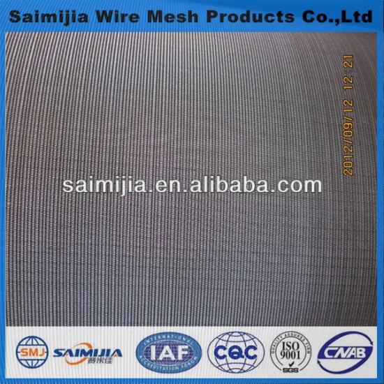 micro mesh cloth/ 316 Dutch woven wire mesh /Stainless steel Twill weave mesh