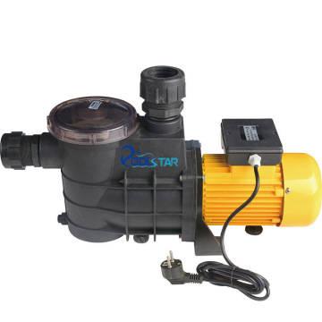 Electric Self-Priming Water Pump with Transparent Lid and Mini Heat Pump Motor for Swimming Pools: Enhancing Pool Maintenance and Efficiency
