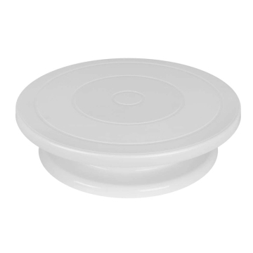 11\" Plastic Rotating Display Stand for Baking Tools - Cake Turntable