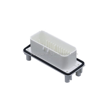 35 pin bilah penyambung pendawaian automotif PCB putih - 776231-2