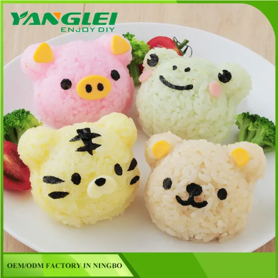 YL-234 Plastic rice ball mold/bear rice ball mold