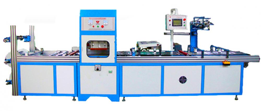 Automatic high frequency reflective material welding machine