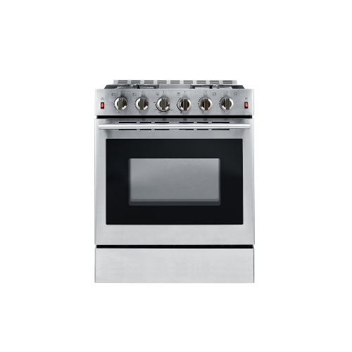 Cucina a gas in acciaio inox 30" CSA 4 o 5 bruciatori