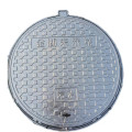 Circular custom ductile cast iron manhole cover