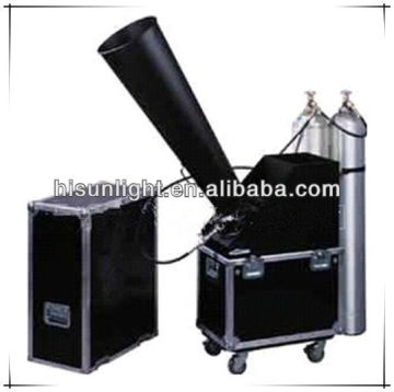 1000W Stage CO2 Cyclone Confetti Blower for venues, theatre, schools, disco