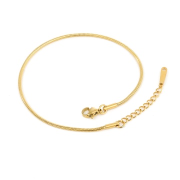 Stainless Steel Snake-Bone Anklets Wholesale