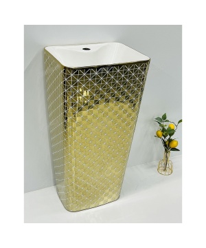 Ceramic Pedestal Sink for Hotel - Chaozou Manufacturer