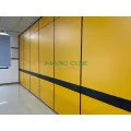 Soundproofing sliding movable partition wall design