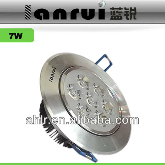 Suspended ceiling lighting 7w led ceiling light