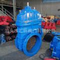 Elastic seat seal gate valve