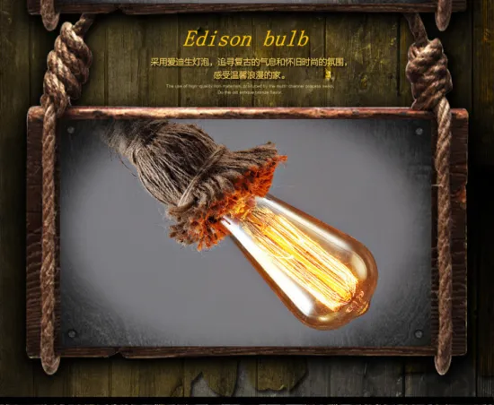 2016 wholesale decorative filament edison style bulb vintage antique light bulbs