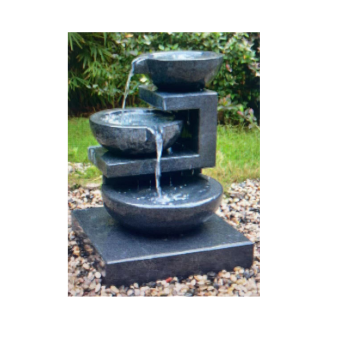 Outdoor Water Fountain and Garden Waterfall Design Ideas