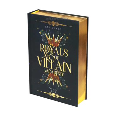 Custom Book Printing with Foil and Sprayed Edges