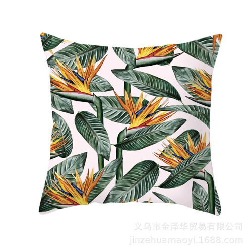 Direct sales Christmas printed cotton cloth pillowcase