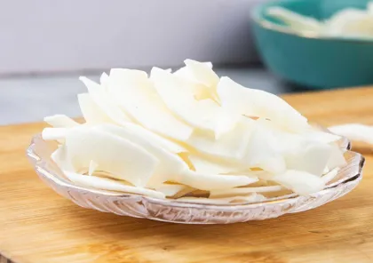 Bulk Healthy Snack: Natural Dried Unsweetened Coconut